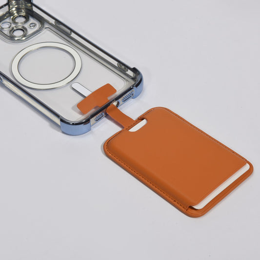Magnetic Phone Card Holder with Lanyard