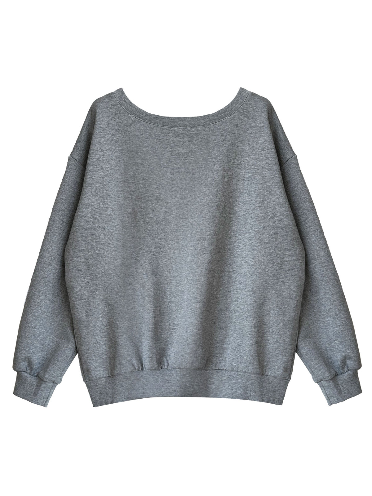 Women's Oversized Off-Shoulder Sweatshirt