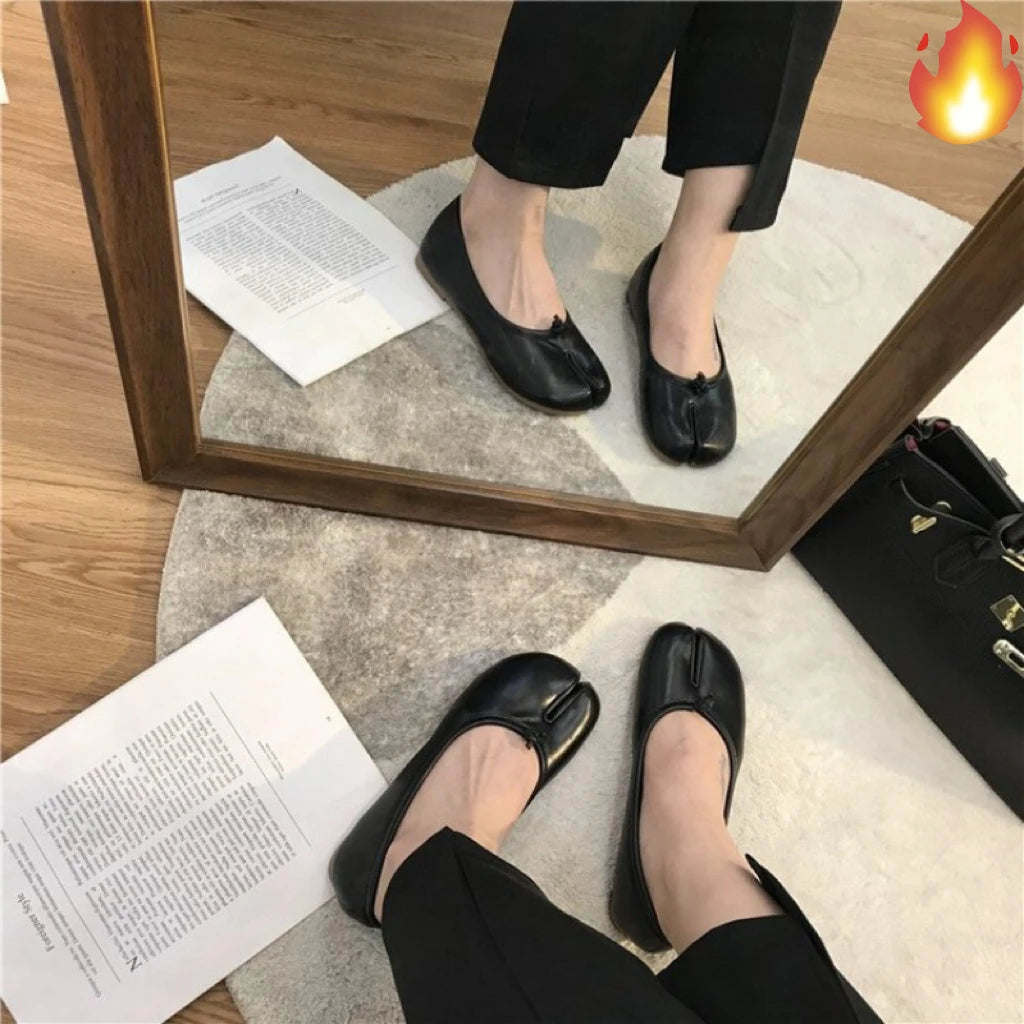 Women's Split-Toe Tabi Ballet Flats