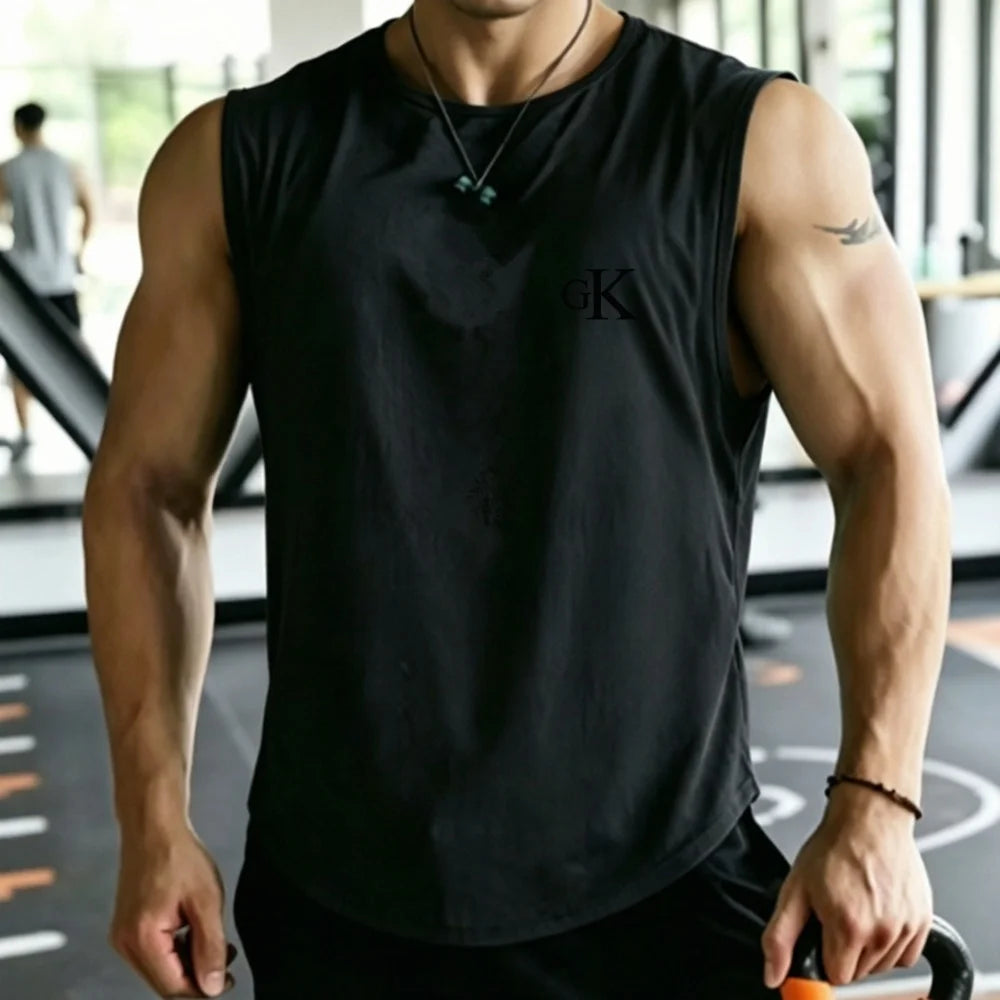 Men's GK Graphic Mesh Sports Tank Top
