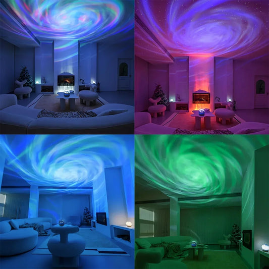 LED Galaxy Projector with Remote Control