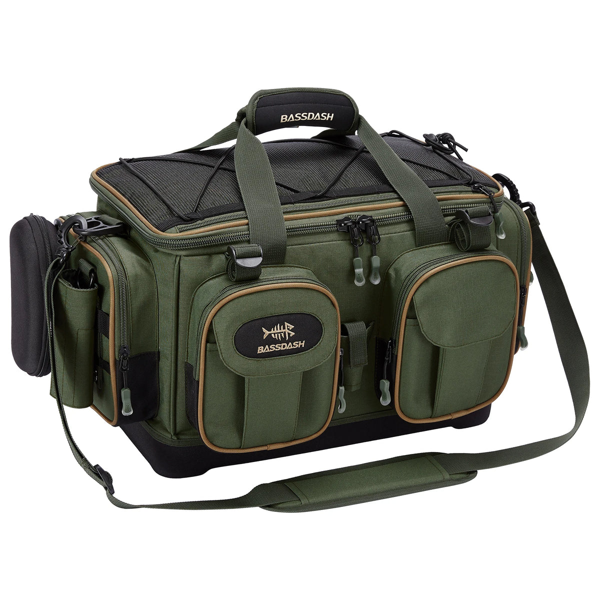 BASSDASH Waterproof Fishing Tackle Bag