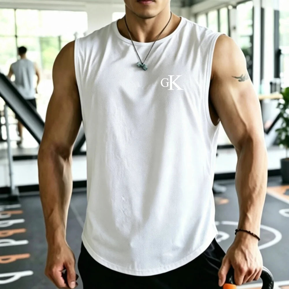 Men's GK Graphic Mesh Sports Tank Top