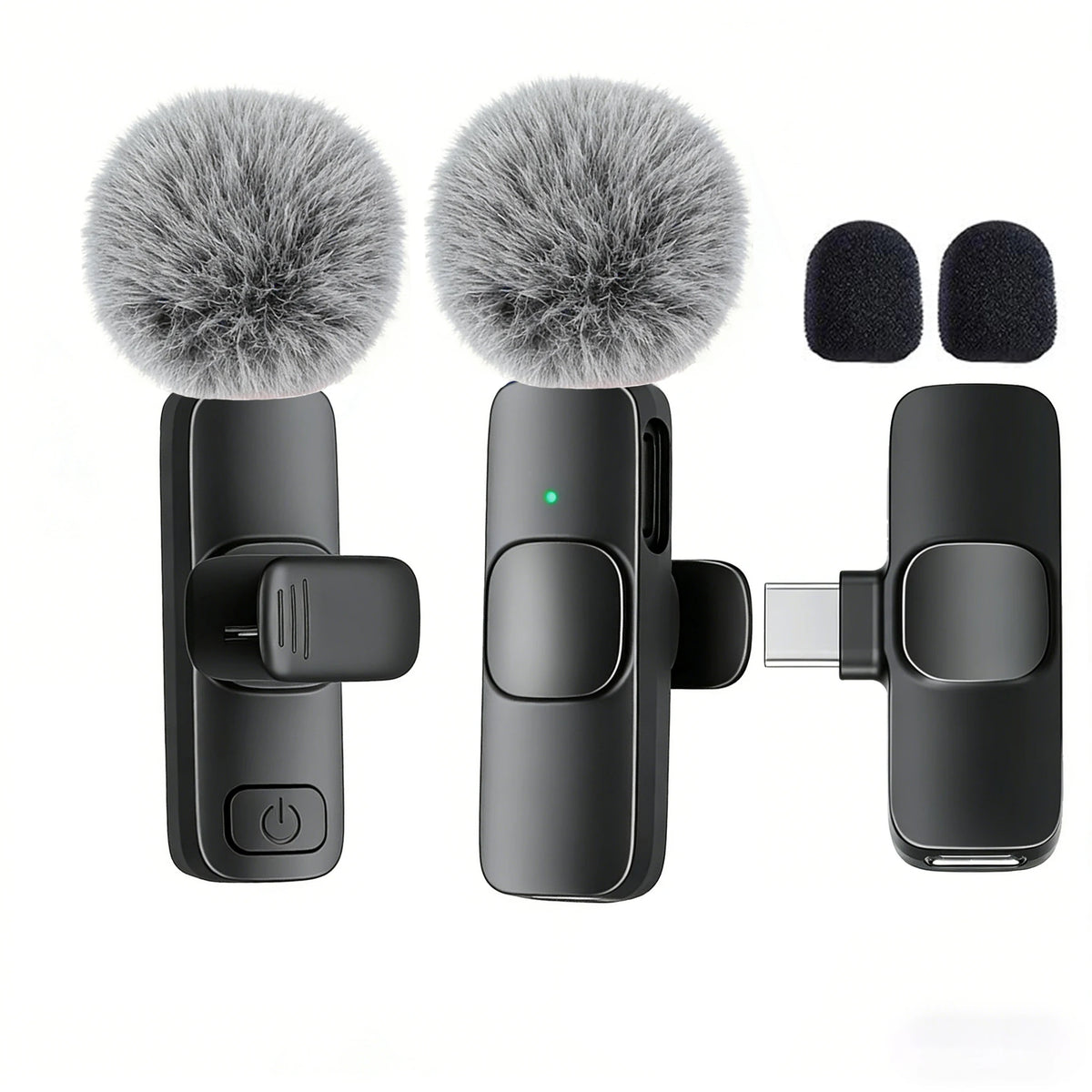 Wireless Lavalier Microphone with USB-C