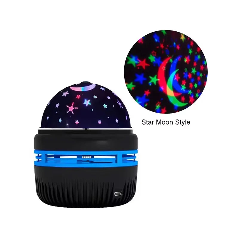 LED Galaxy Star Projector Night Light