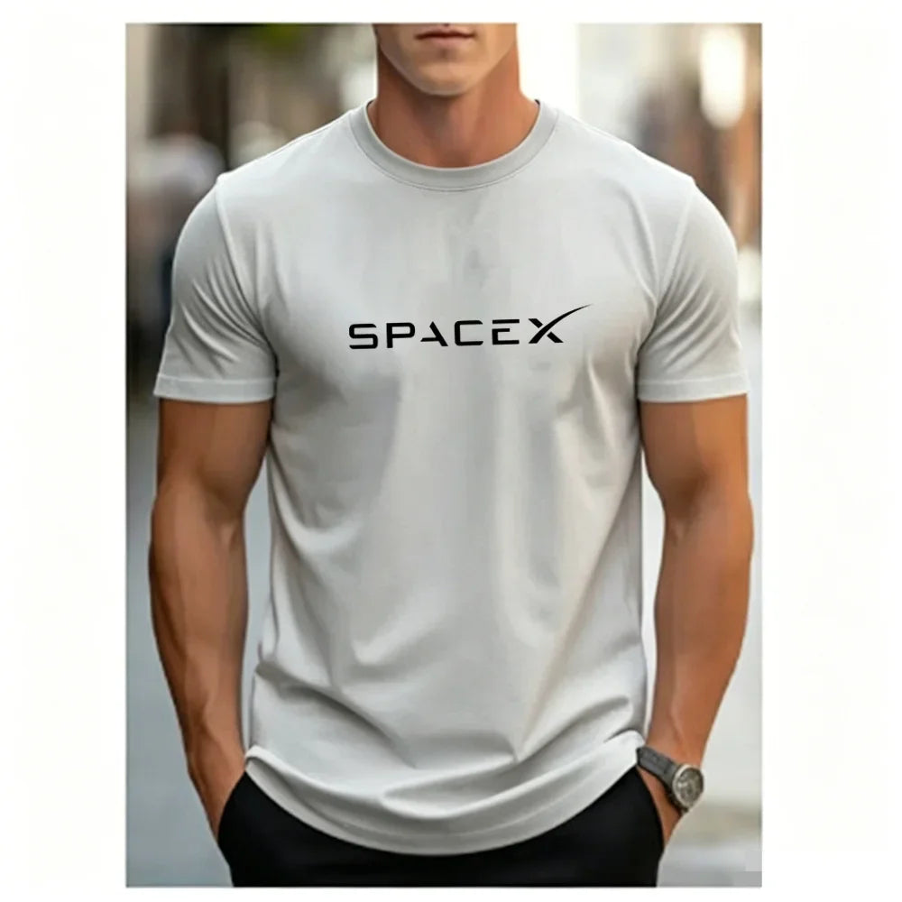 Men's SpaceX Graphic Quick-Dry T-Shirt