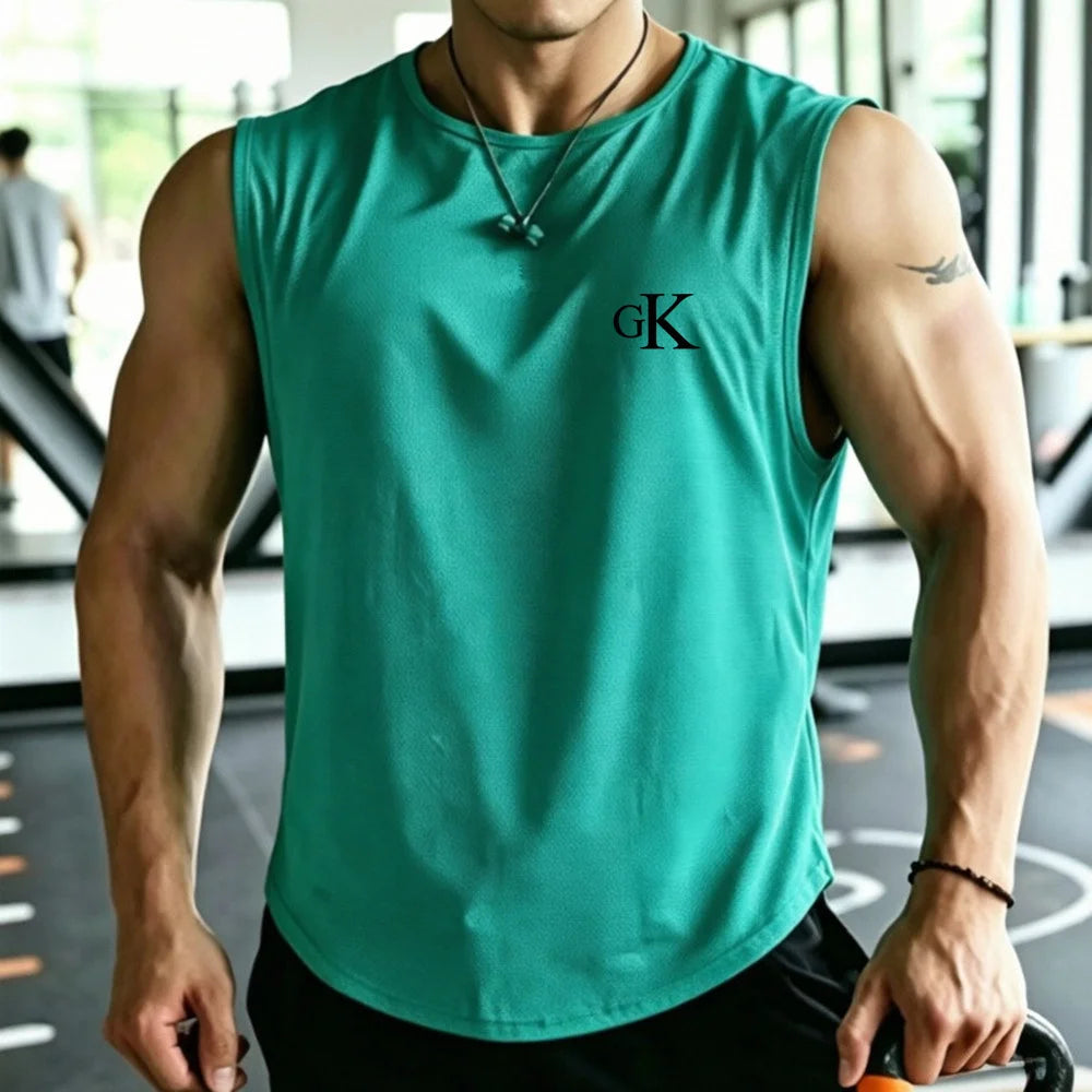 Men's GK Graphic Mesh Sports Tank Top