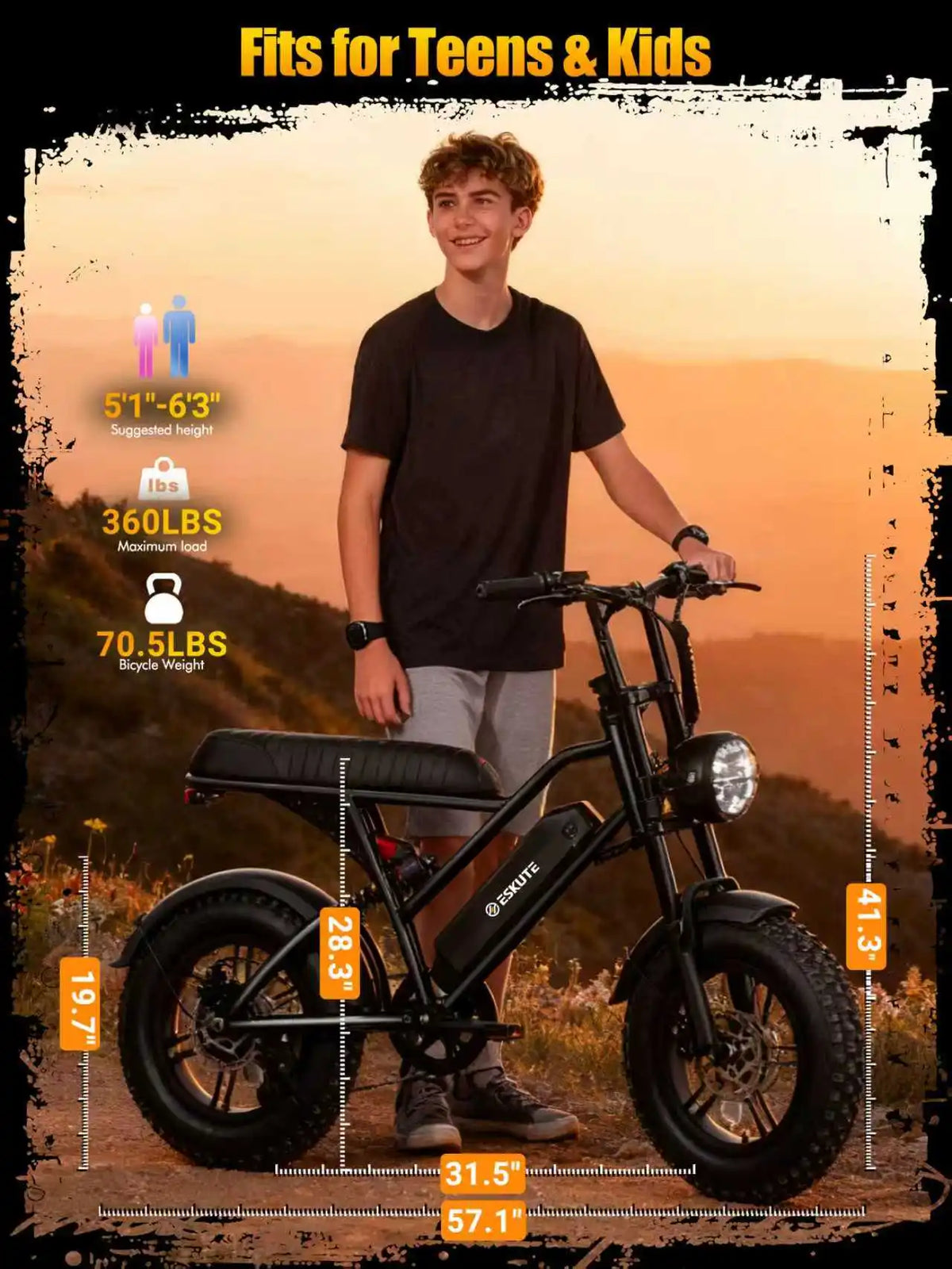 ESKUTE V100 Electric Dirt Bike