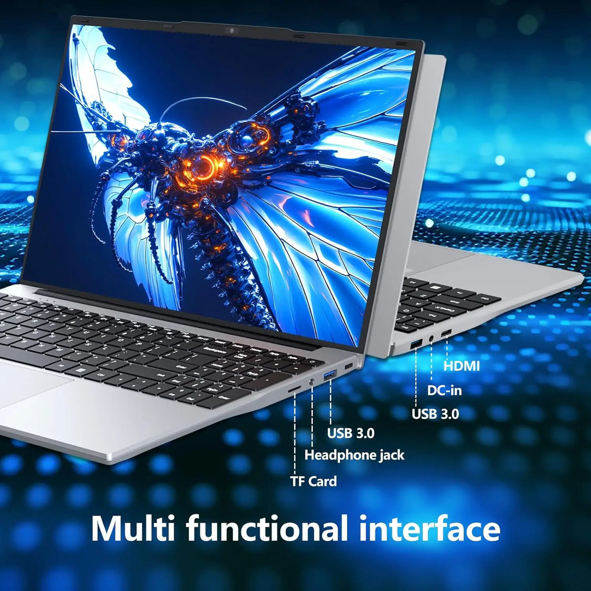 High-Performance Windows 11 Laptop with 16GB RAM