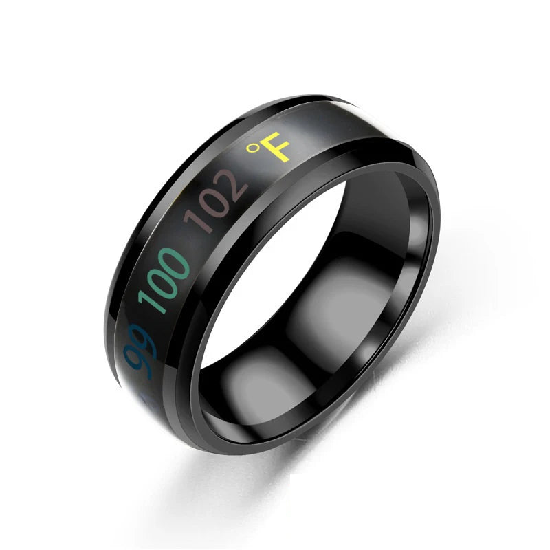 Smart Temperature-Sensitive Couple Rings
