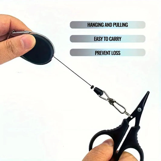 Titanium-Coated Fishing Scissors & Line Cutter