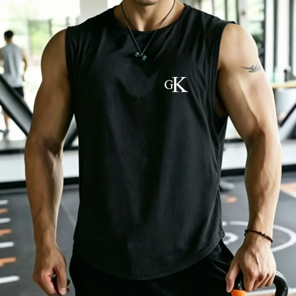 Men's GK Graphic Mesh Sports Tank Top