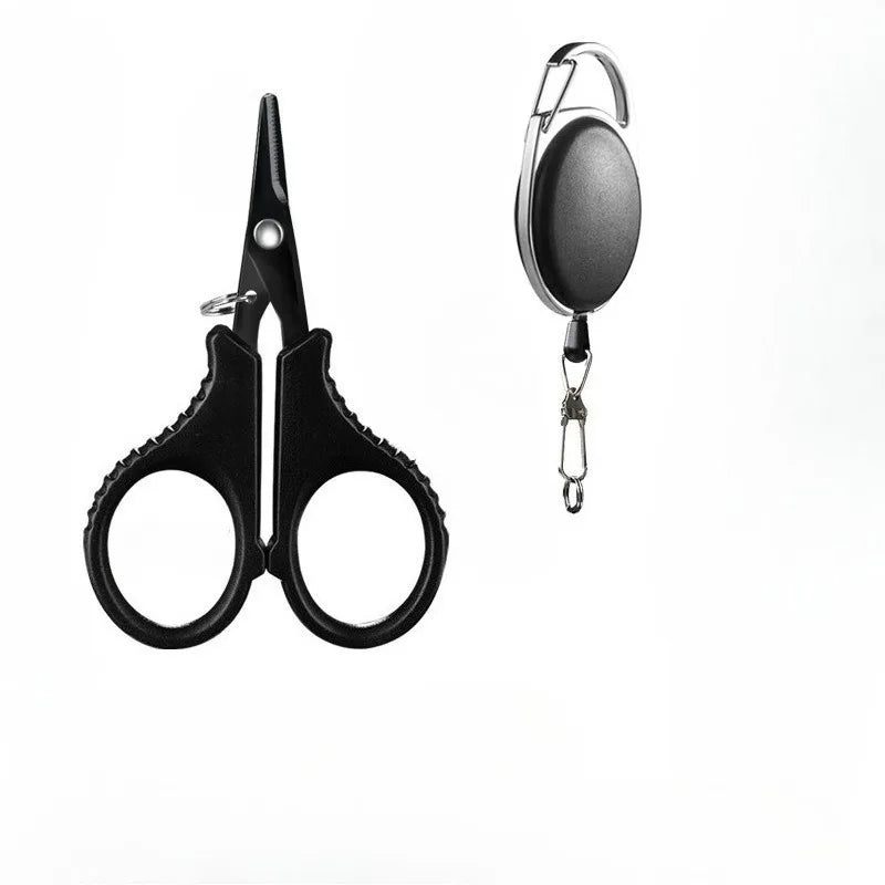 Titanium-Coated Fishing Scissors & Line Cutter