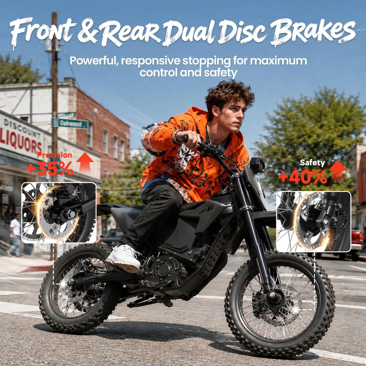 QRONGE X1 Spark M Electric Dirt Bike