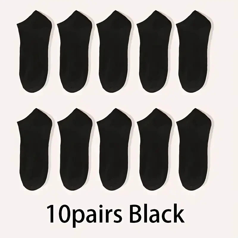 Unisex Breathable Ankle Socks – 5/10 Pack
