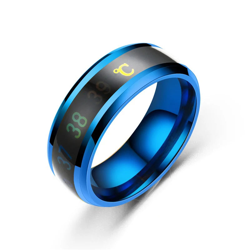 Smart Temperature-Sensitive Couple Rings