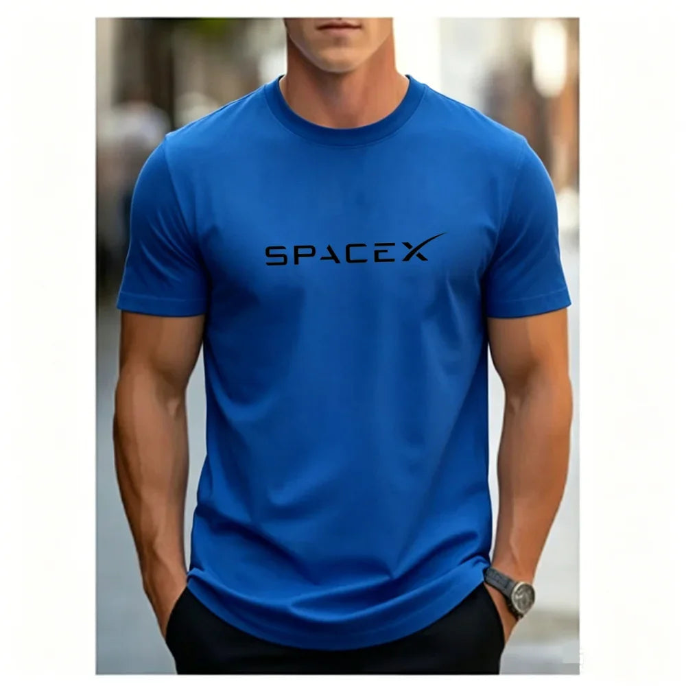 Men's SpaceX Graphic Quick-Dry T-Shirt