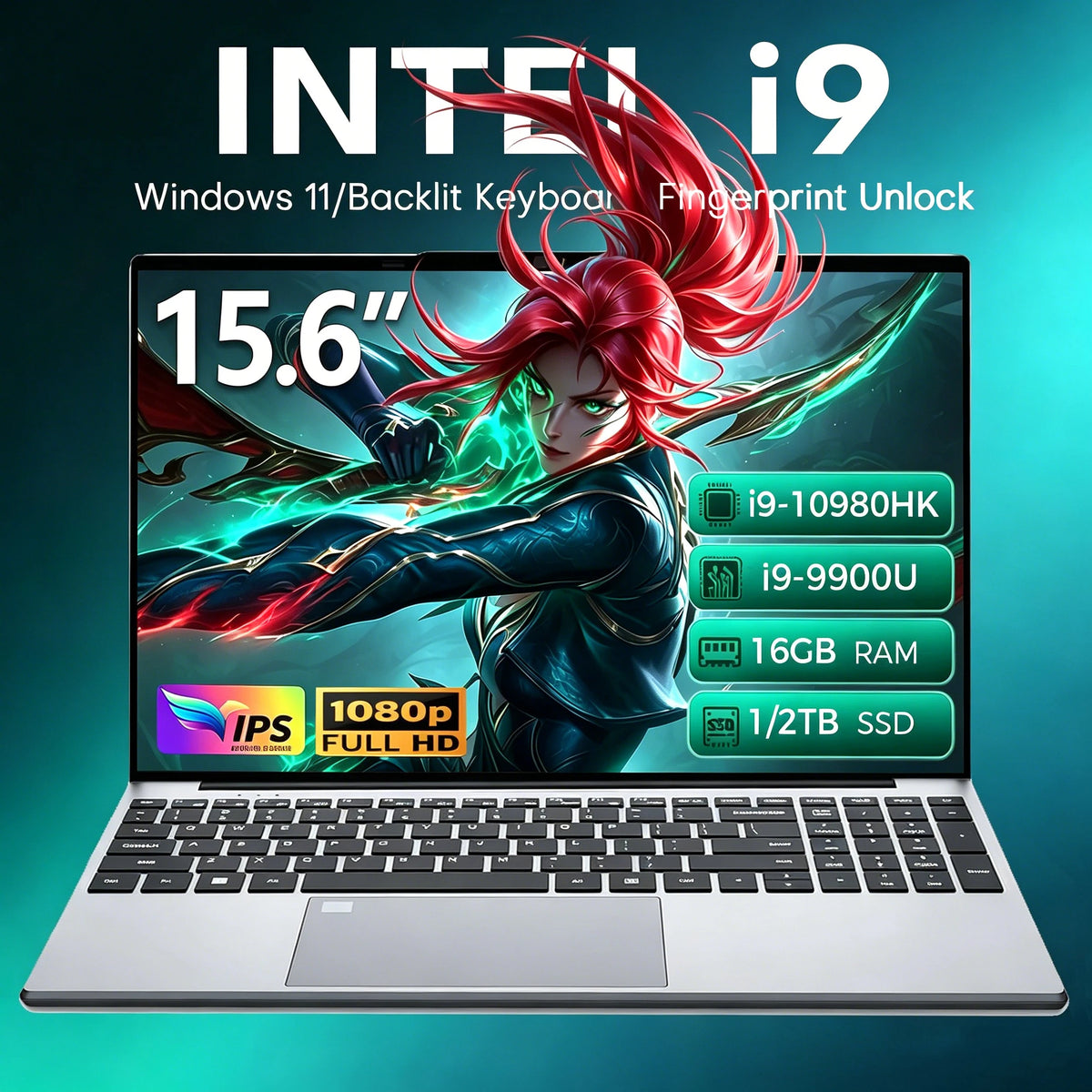 High-Performance Windows 11 Laptop with 16GB RAM