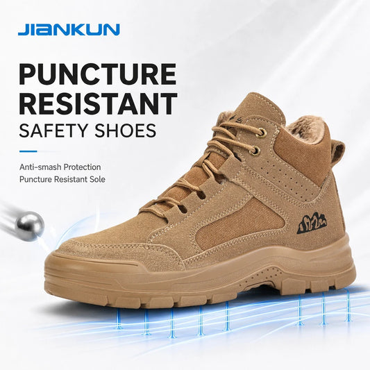 Unisex Composite Toe Safety Work Shoes