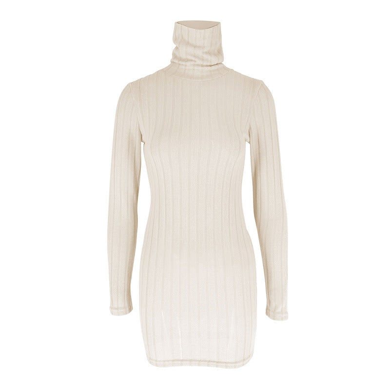 Women's Elegant Long-Sleeve Bodycon Dress