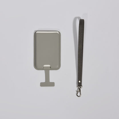 Magnetic Phone Card Holder with Lanyard