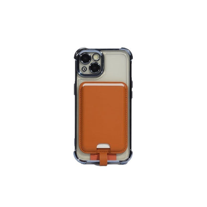 Magnetic Phone Card Holder with Lanyard