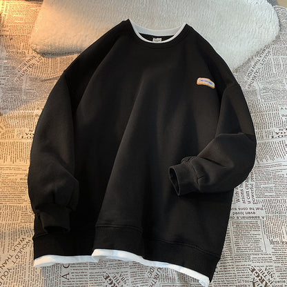 Unisex Oversized Layered Green Sweater