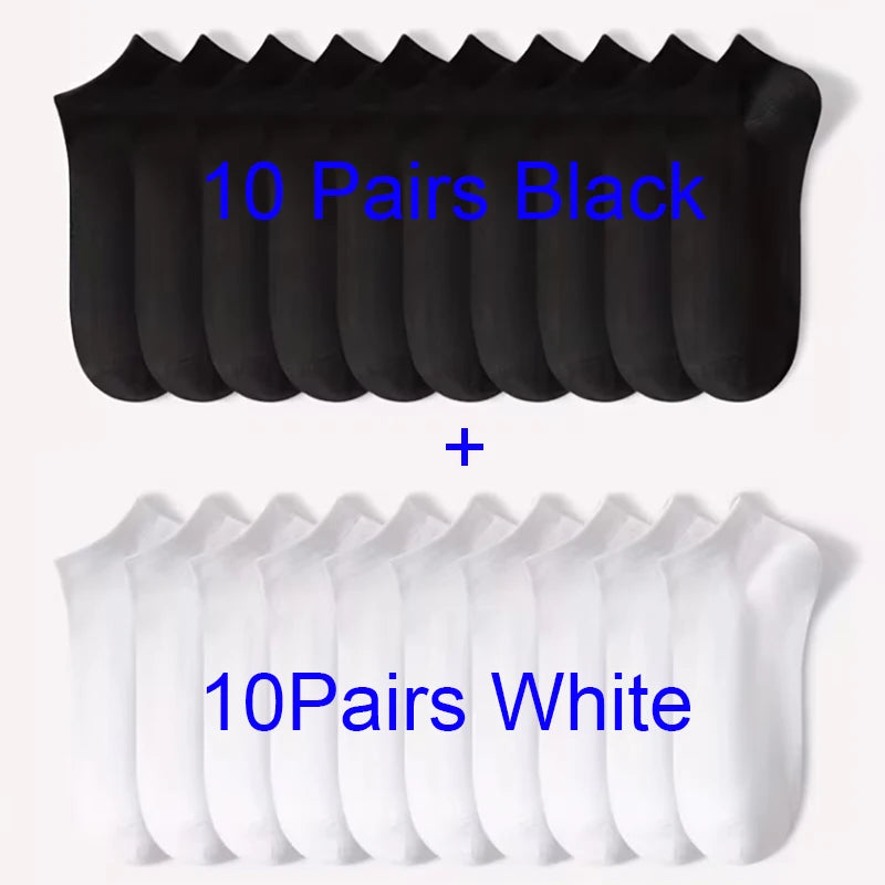 Unisex Breathable Ankle Socks – 5/10 Pack