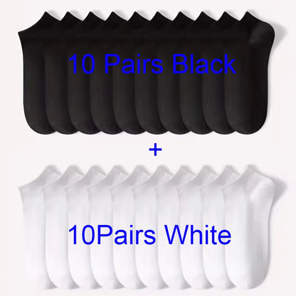 Unisex Breathable Ankle Socks – 5/10 Pack