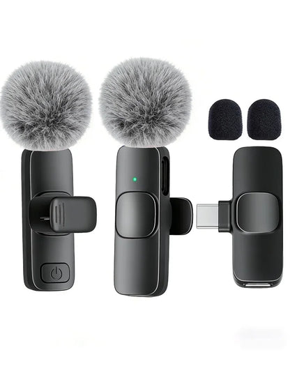 Wireless Lavalier Microphone with USB-C