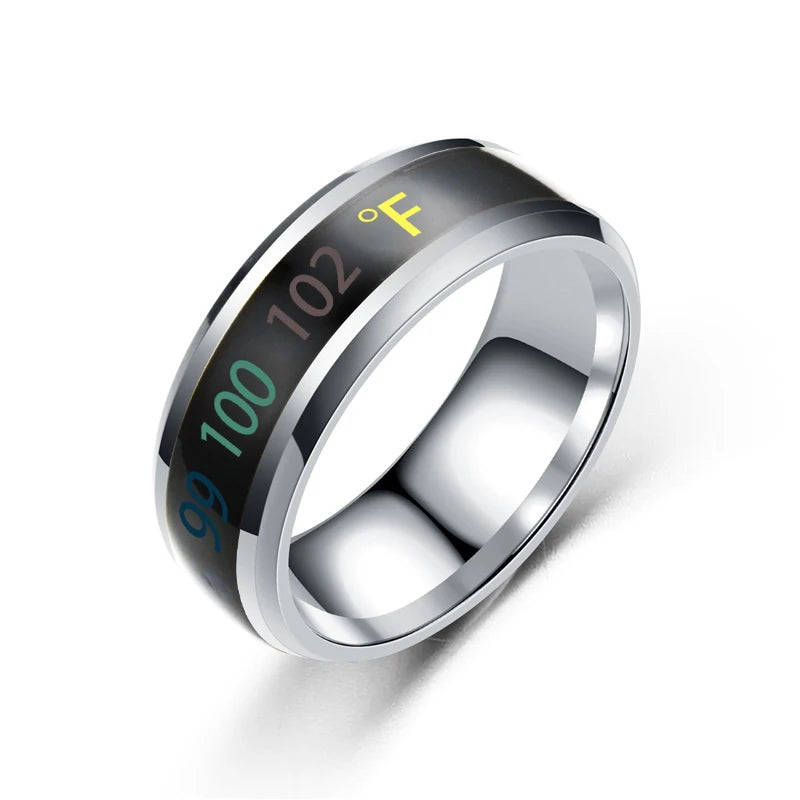 Smart Temperature-Sensitive Couple Rings