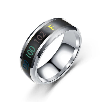 Smart Temperature-Sensitive Couple Rings