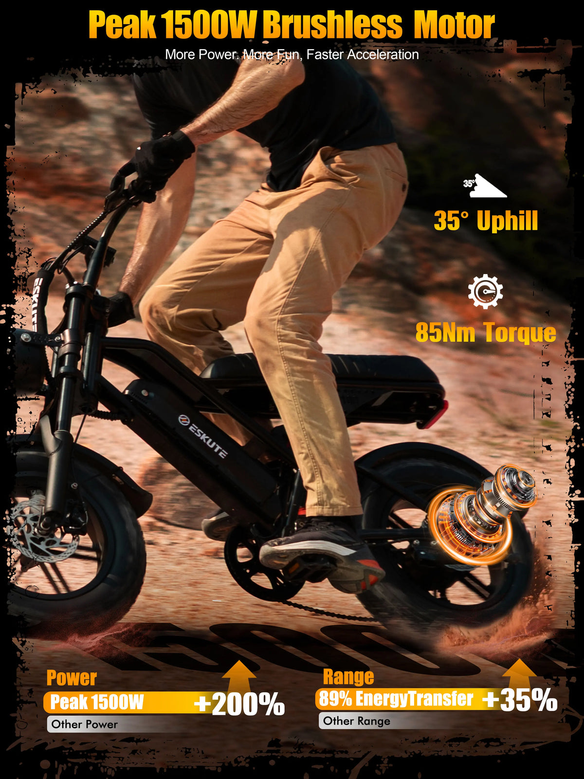 ESKUTE V100 Electric Dirt Bike