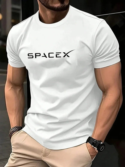 Men's SpaceX Graphic Quick-Dry T-Shirt