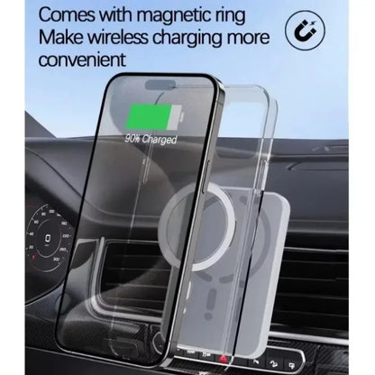Magnetic MagSafe Wireless Car Charger & Phone Holder