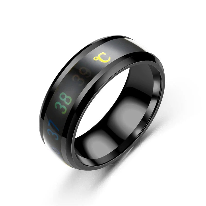Smart Temperature-Sensitive Couple Rings