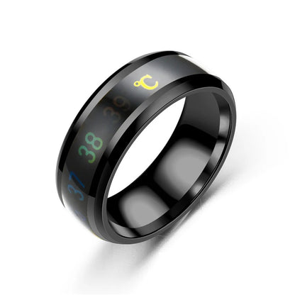 Smart Temperature-Sensitive Couple Rings