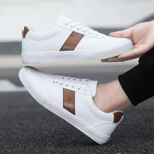 2026 Fashion Sneakers Men Autumn Board Shoes Men's Casual Shoes Breathable Student Casual Shoe Low Cut Color Blocked Men's Shoes