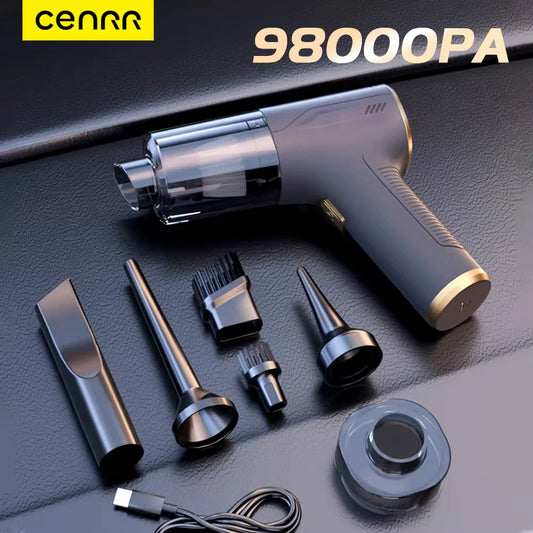 98000PA Powerful Cordless Car Vacuum