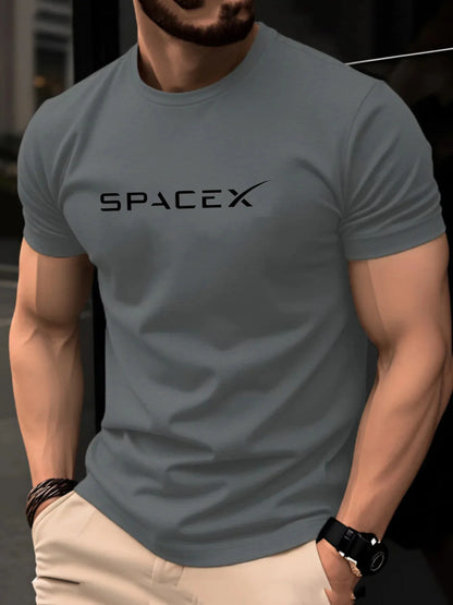 Men's SpaceX Graphic Quick-Dry T-Shirt
