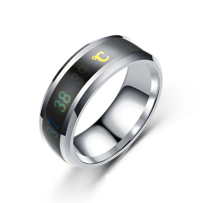 Smart Temperature-Sensitive Couple Rings