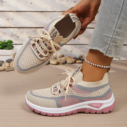 Women's Two-Tone Casual Sneakers