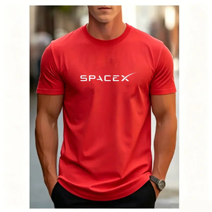 Men's SpaceX Graphic Quick-Dry T-Shirt