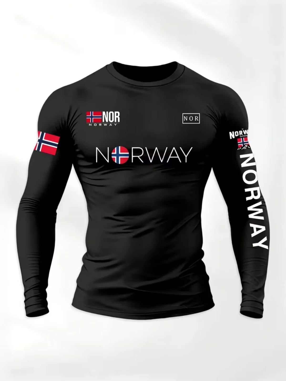 Men's Motorcycle Graphic Casual T-Shirt