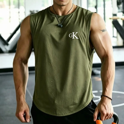 Men's GK Graphic Mesh Sports Tank Top