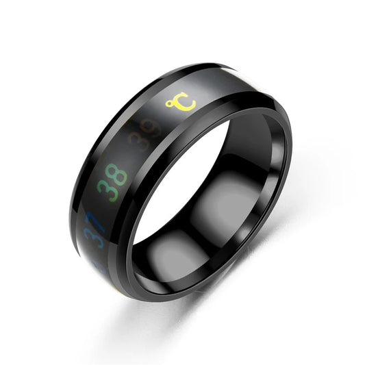 Smart Temperature-Sensitive Couple Rings