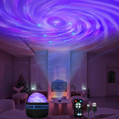 LED Galaxy Projector with Remote Control