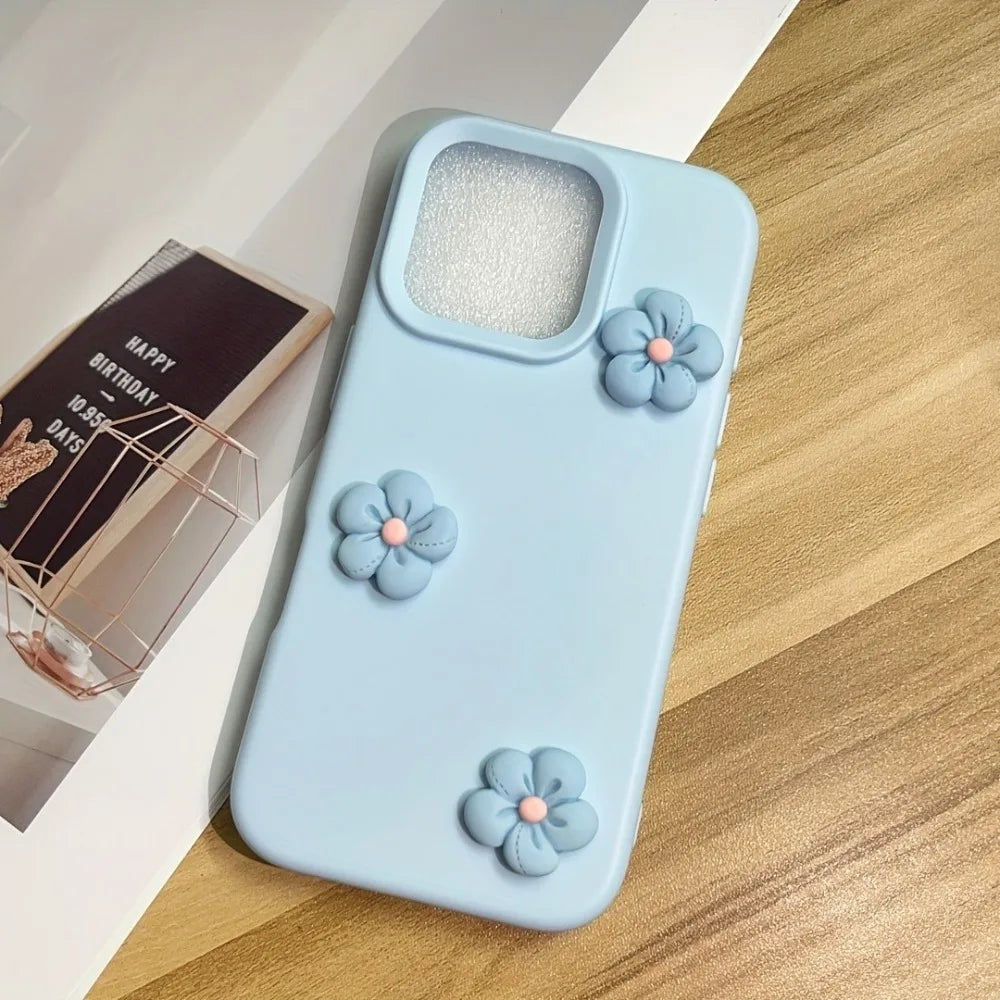 Colorful Dopamine Flower iPhone Case