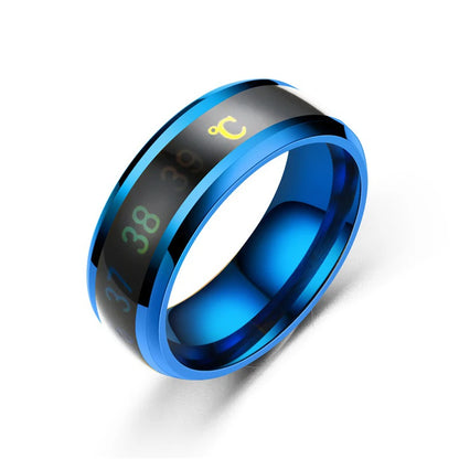 Smart Temperature-Sensitive Couple Rings