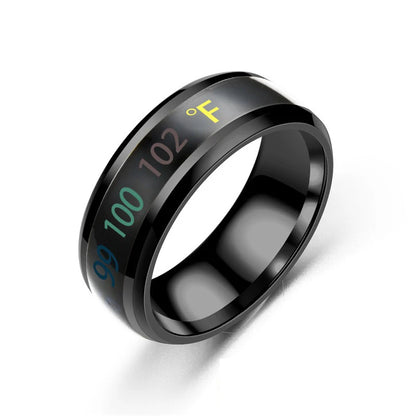 Smart Temperature-Sensitive Couple Rings